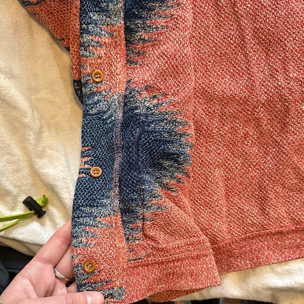 Lucky Brand Geometric/Aztec Cardigan - Picture 5 of 6